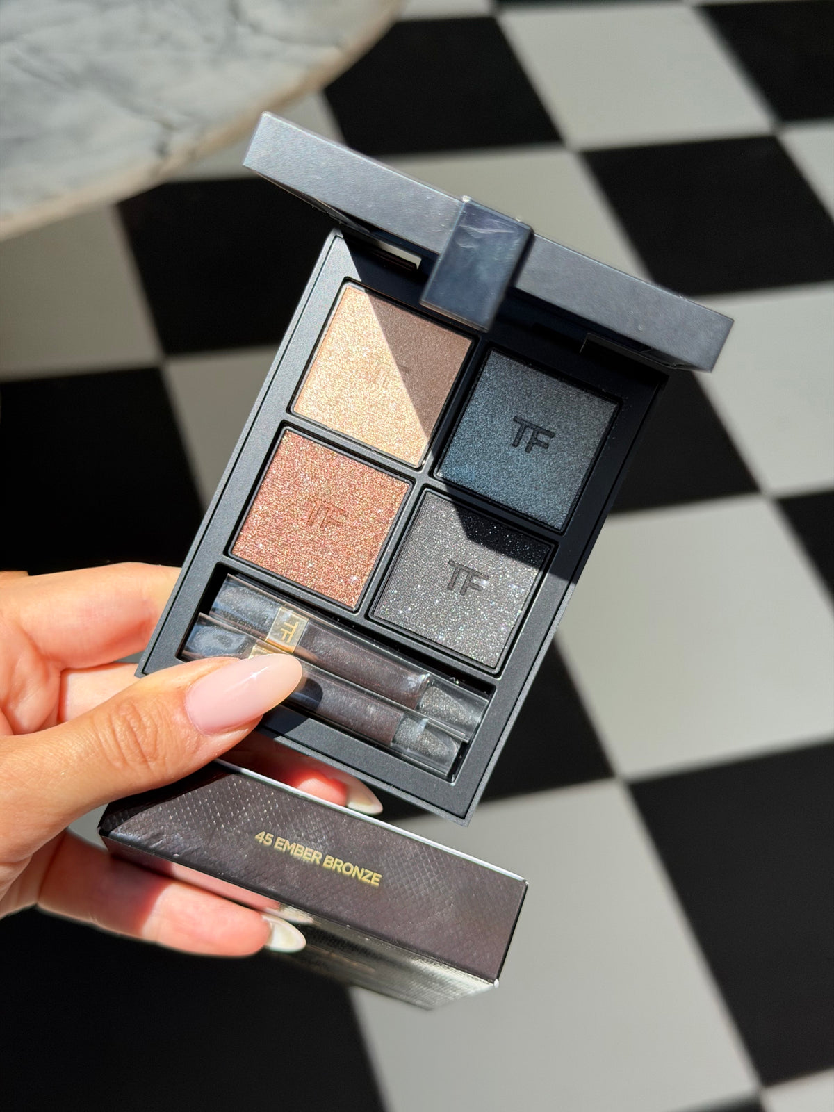 TOM FORD Runway Eyeshadow Color Quad Crème Palette - Ember Bronze