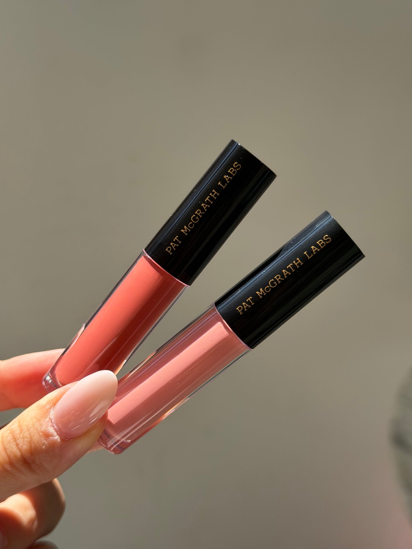 PAT McGRATH LABS Mini Lust Gloss Duo Lipstick - Nude Mood