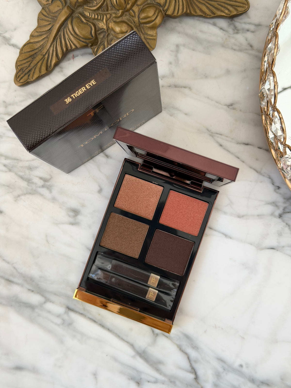 TOM FORD
Beauty Eyeshadow Color Quad Palette – Tiger Eye