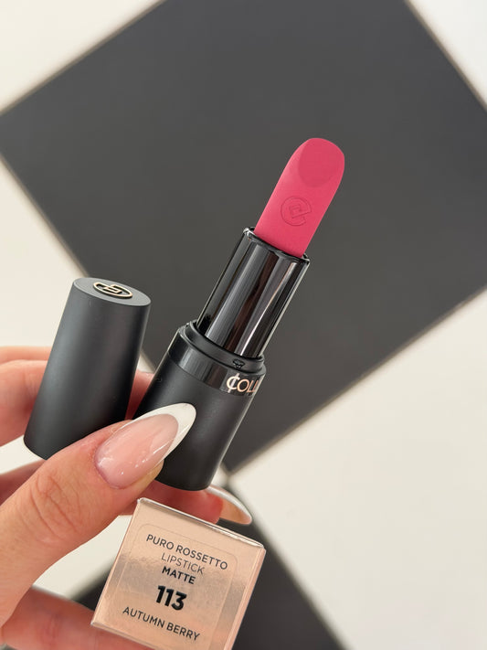 COLLISTAR
Puro Matte Lipstick (113)
Hydrated Lips With a Long-Lasting Matte Finish