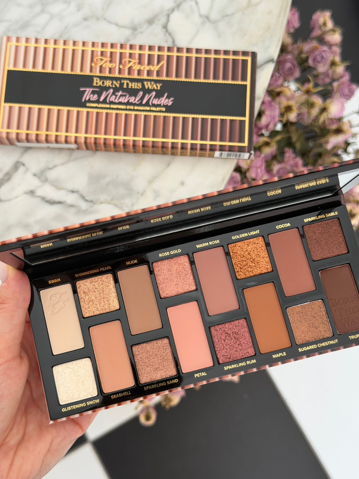 TOO FACED Born This Way Eye Shadow Palette - The Natural Nudes 
Rich, Creamy & Highly-Pigmented