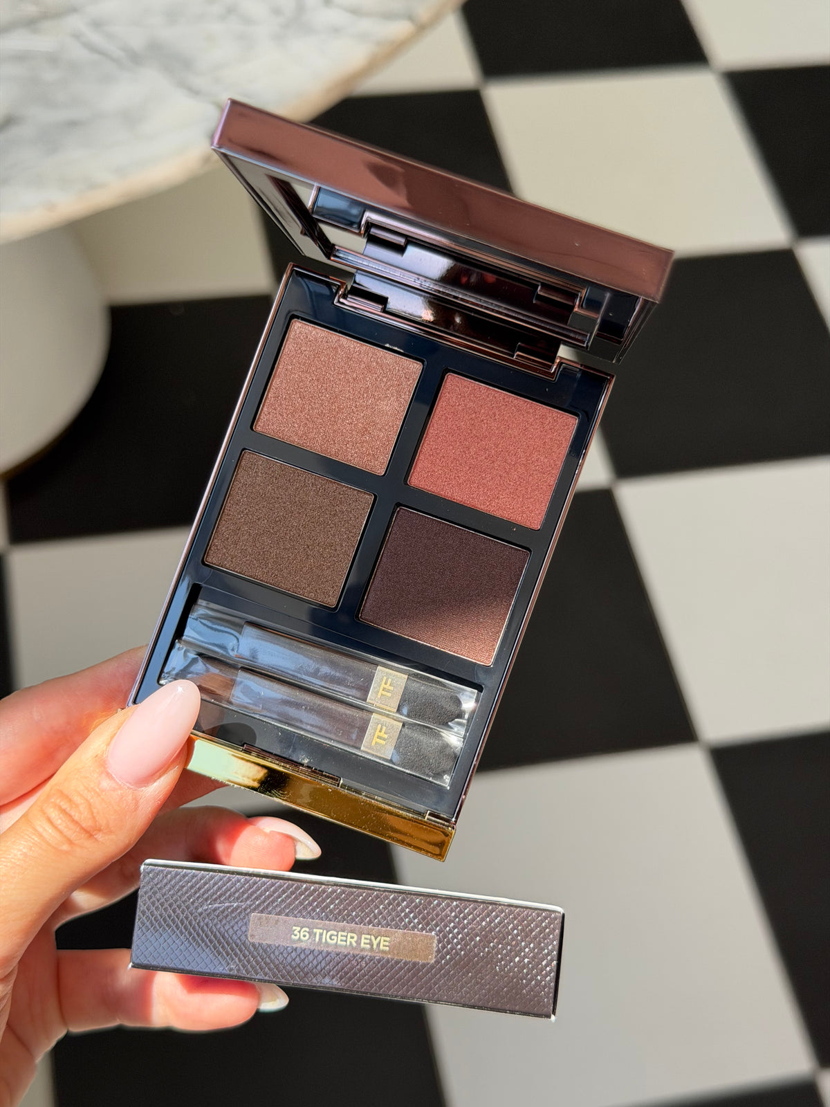 TOM FORD
Beauty Eyeshadow Color Quad Palette – Tiger Eye