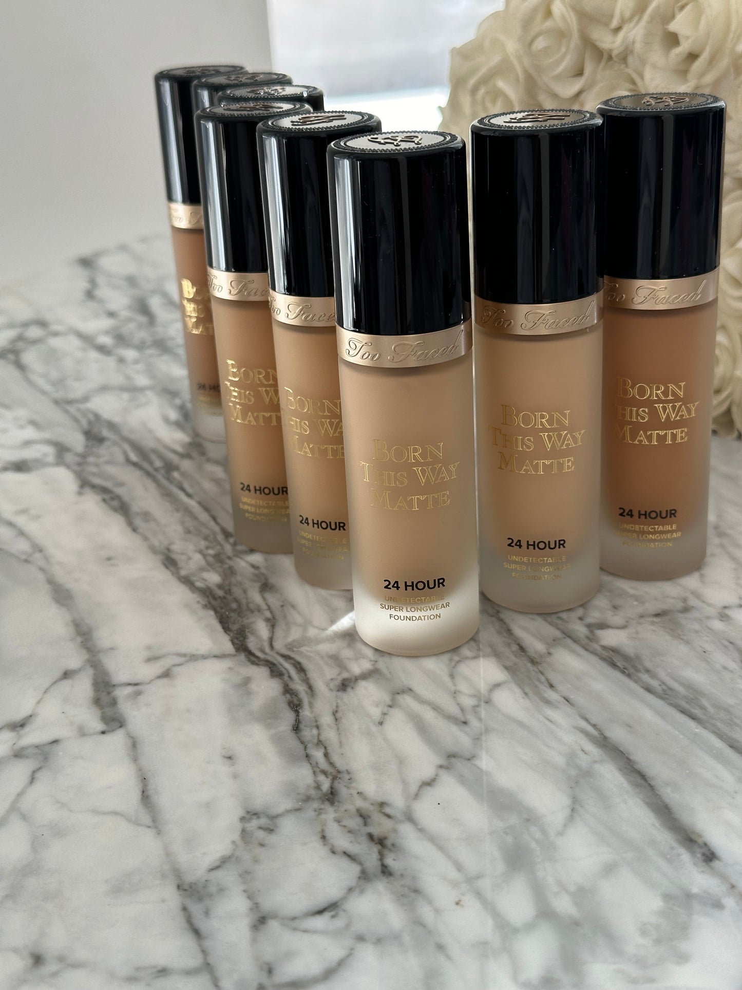 TOO FACED Born This Way Soft Matte Foundation
Oil Controlling Formula + 24H Wear