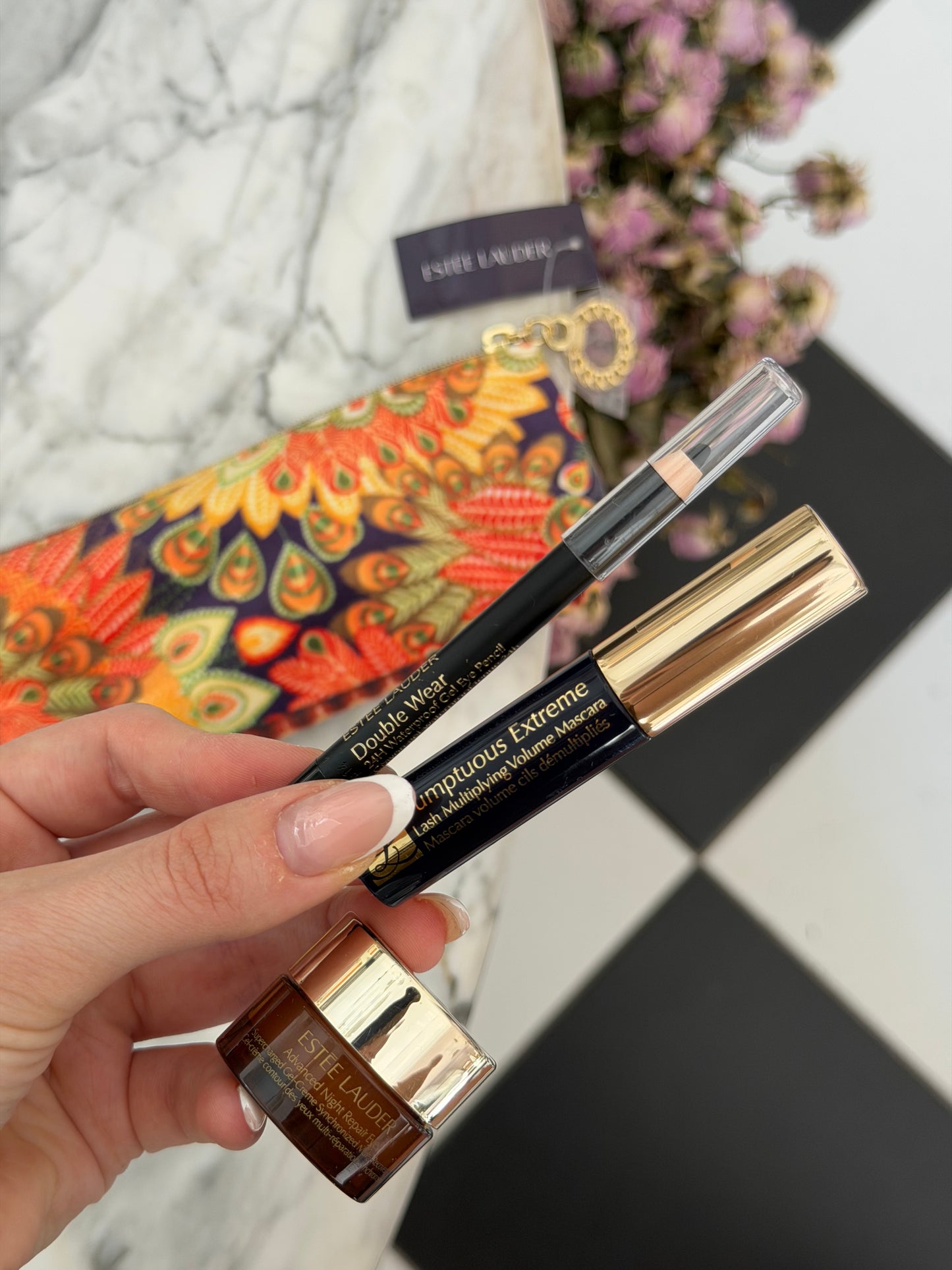 ESTÉE LAUDER Mini Set Advanced Night Repair Eye+Sumptuous Extreme Mascara+Gel Eye Pencil