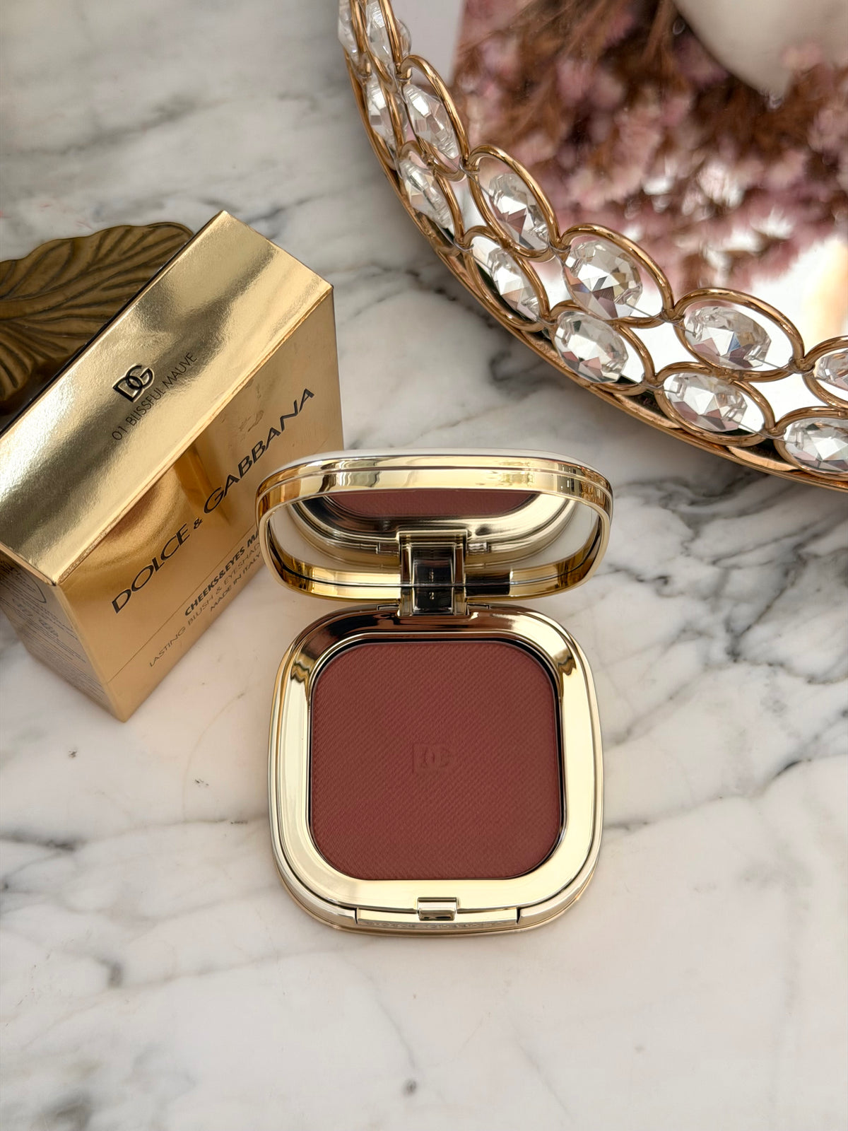 DOLCE&GABBANA
Cheek&Eyes Match - Lasting Blush & Eyshadow Powder (01)