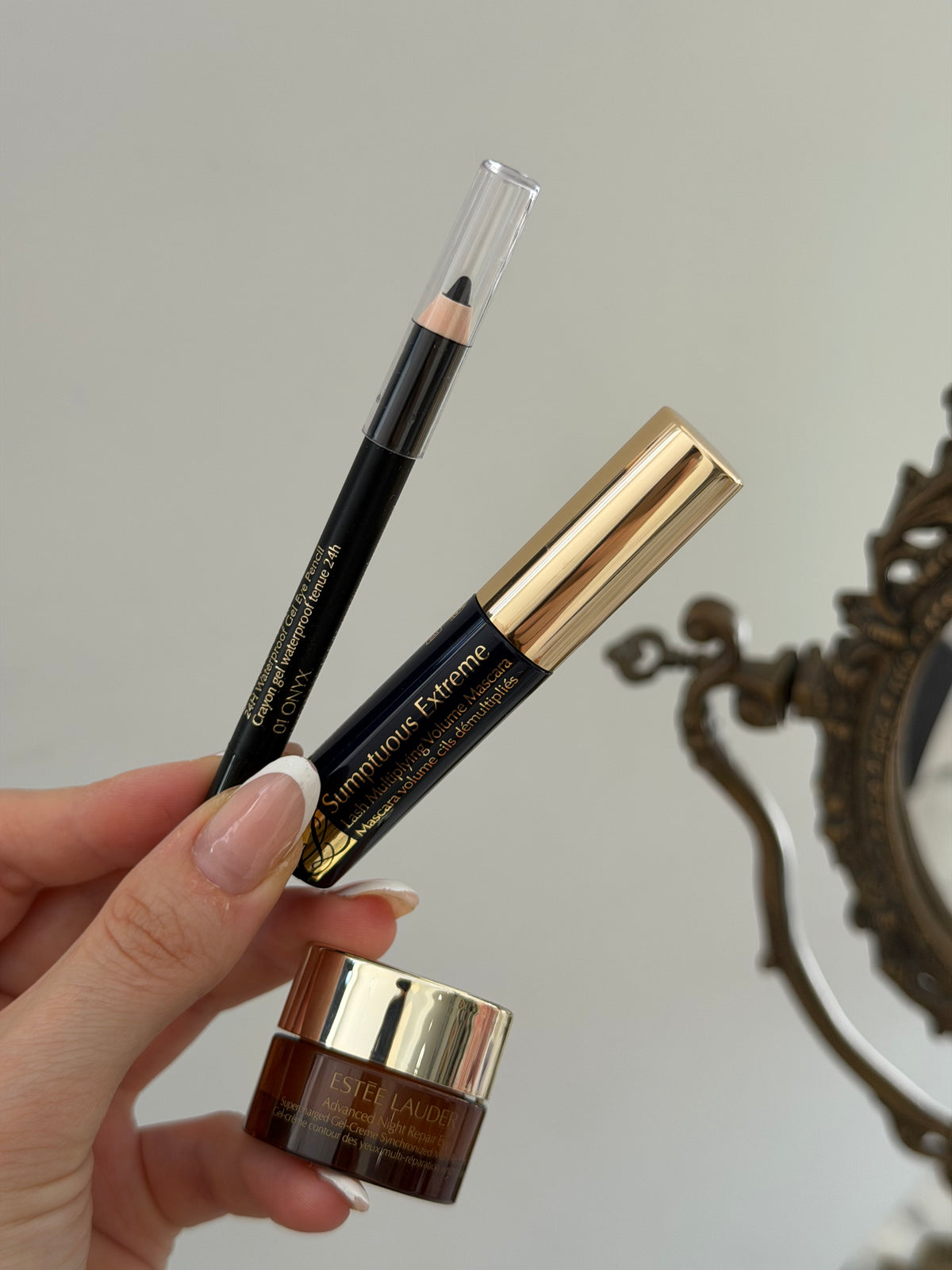 ESTÉE LAUDER Mini Set Advanced Night Repair Eye+Sumptuous Extreme Mascara+Gel Eye Pencil