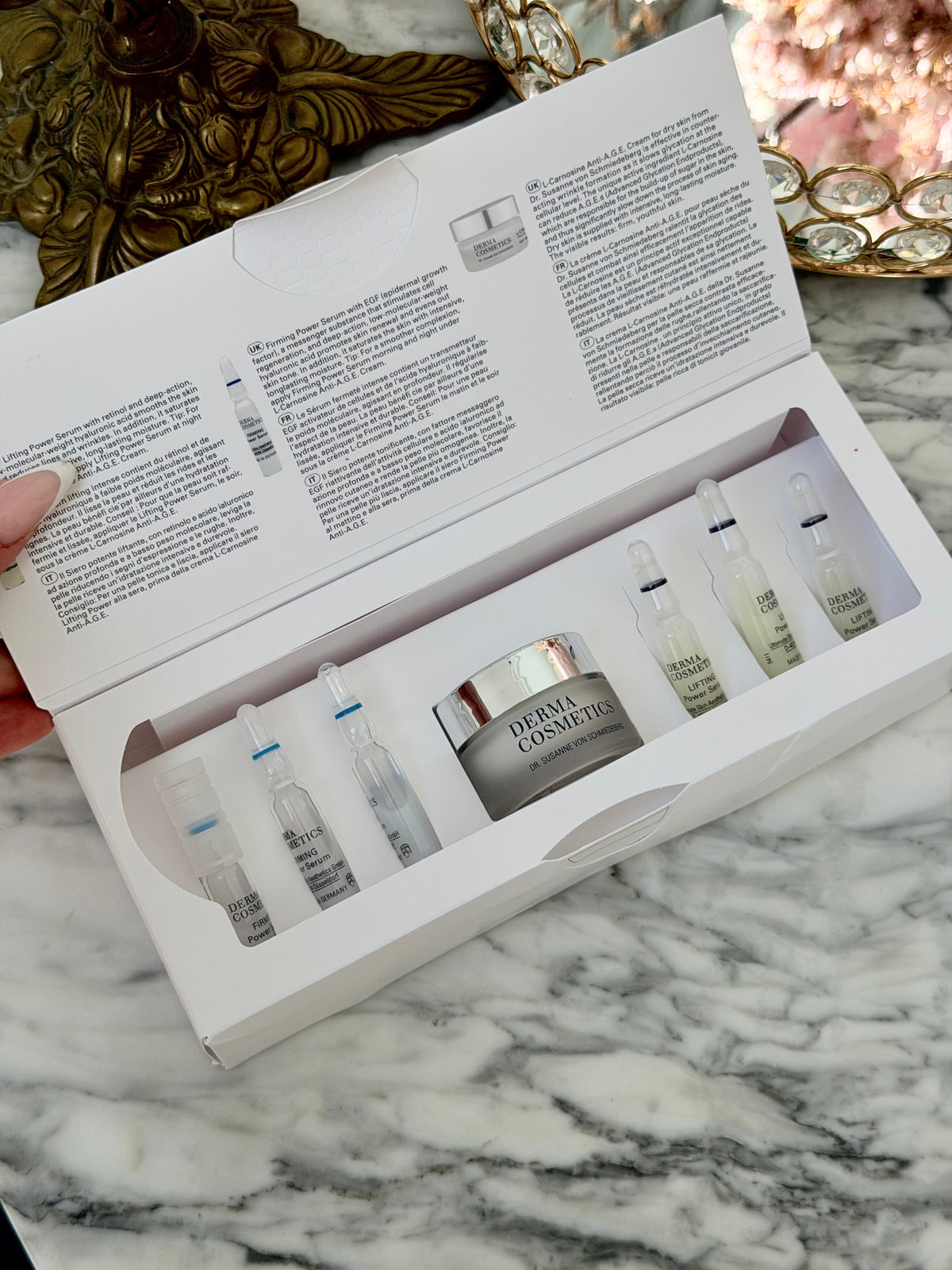 DERMA COSMETICS Firming & Lifting Power Serum - AntiAge Cream Dry Skin Dr. Susanne von Schmiedeberg