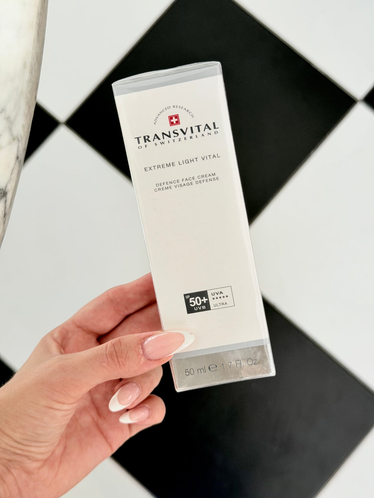 TRANSVITAL Extreme Light Vital Defence Face Cream SFP50 UVB-UVA