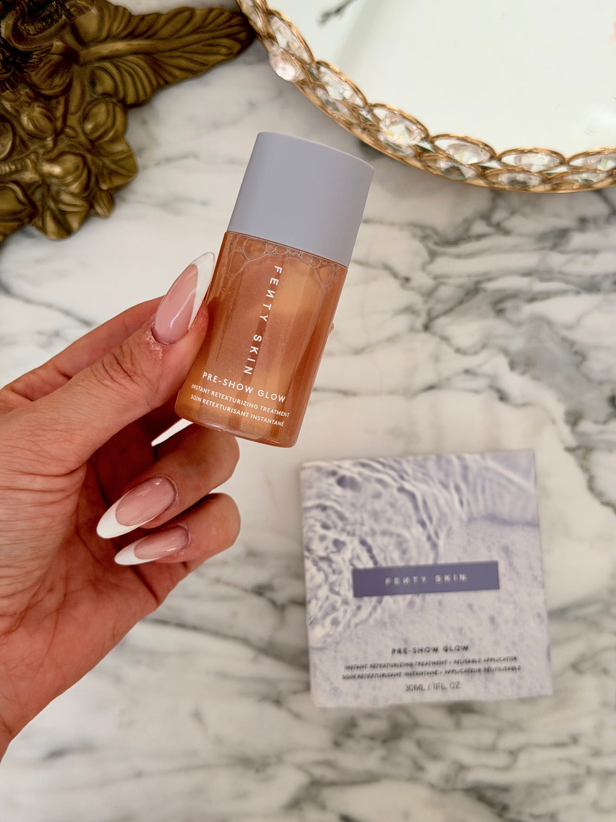 FENTY SKIN Pre-SHow Glow Instant Retexturizing 10% AHA Treatment + Reusable Applicator