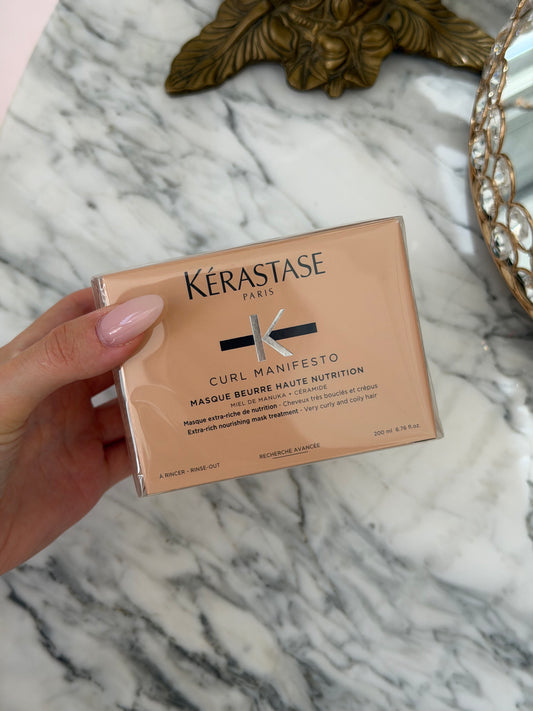 KÉRASTASE Curl Manifesto
Masque Beurre Haute Nutrition
Extra-rich Nourishing Mask Treatment