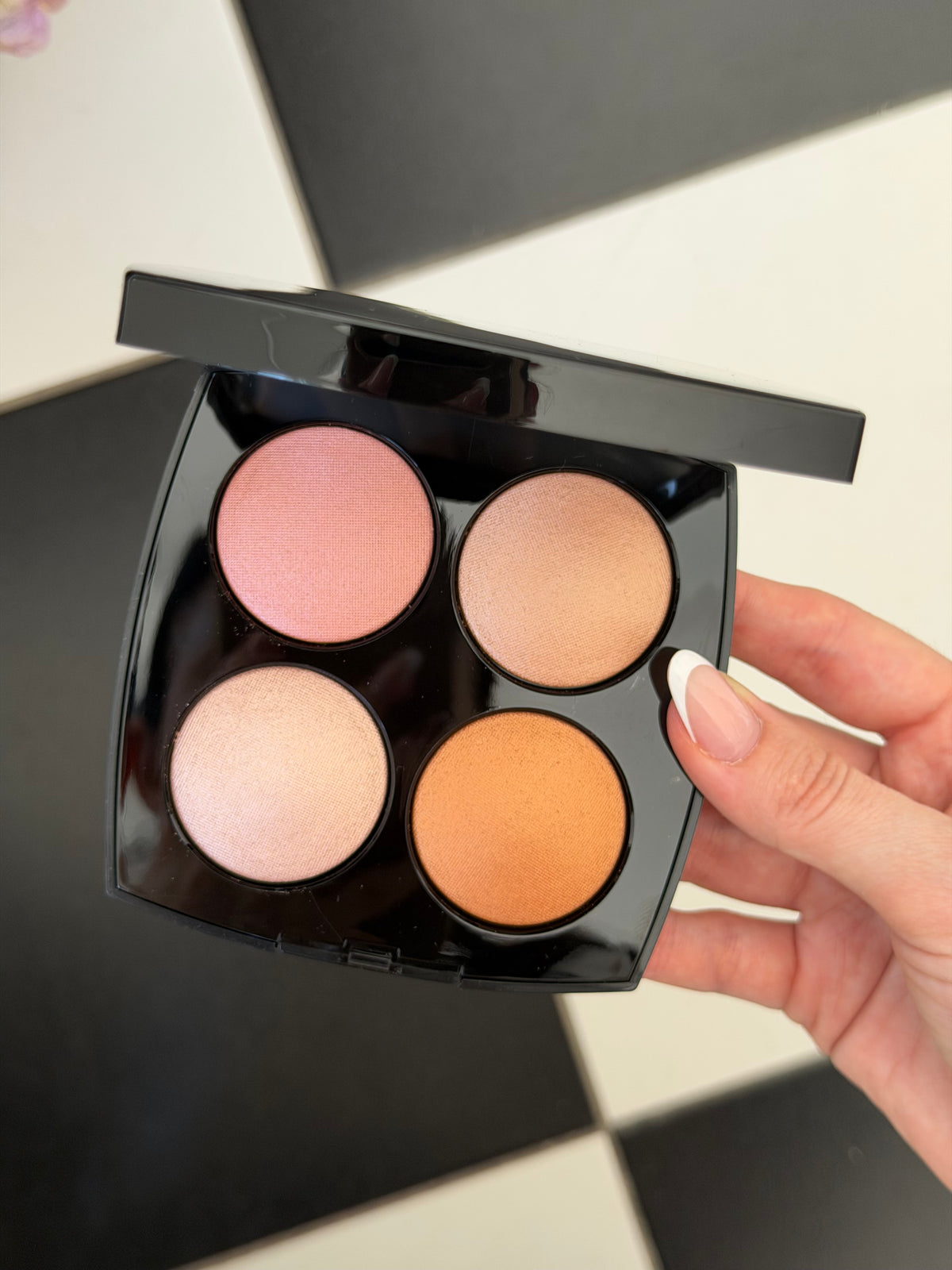 CHANEL Jeux De Lumières Eyeshadow and Highlighter Palette Limited Edition