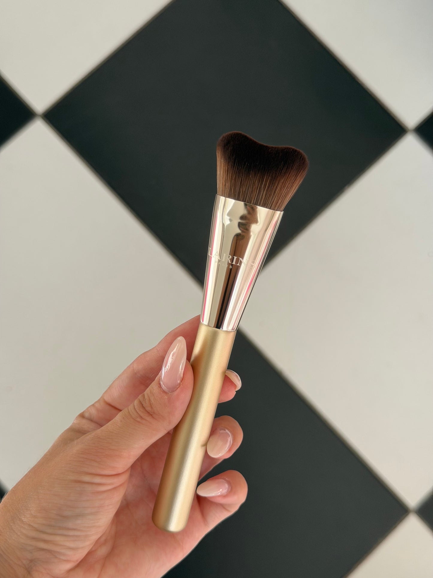CLARINS Gua Sha-Inspired Foundation Brush