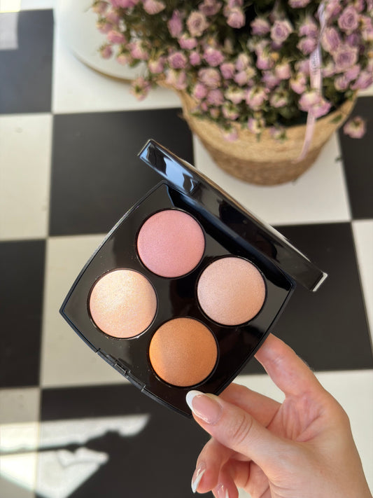 CHANEL Jeux De Lumières Eyeshadow and Highlighter Palette Limited Edition