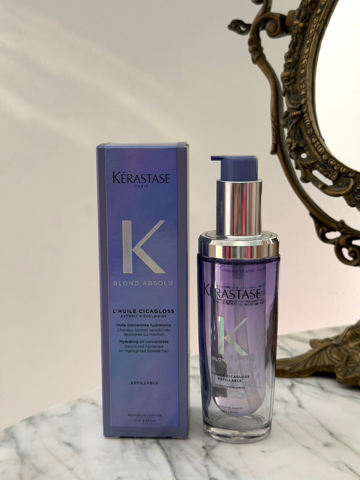 KÉRASTASE Blonde Absolu
Cicagloss Hydrating Hair Oil