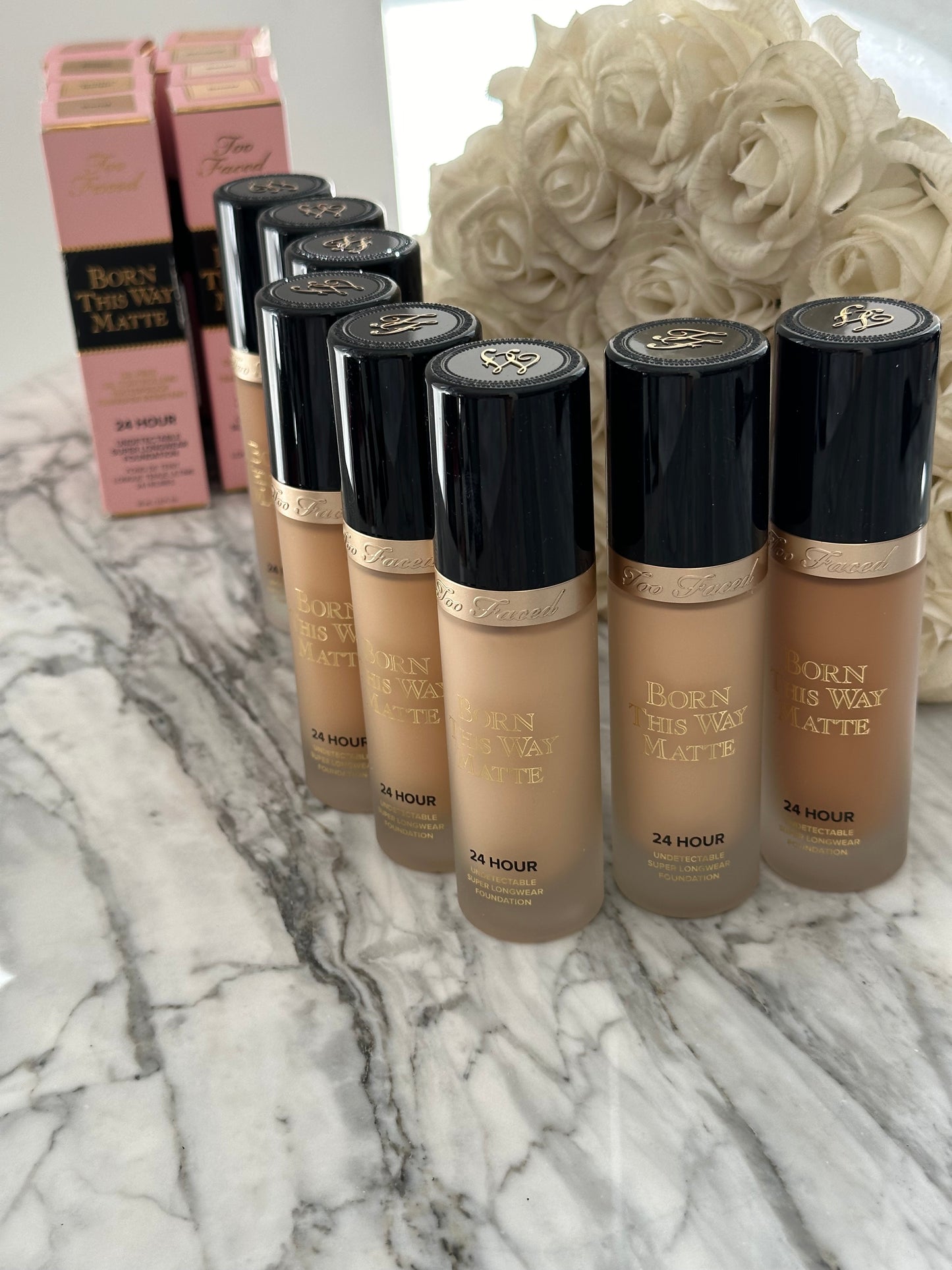 TOO FACED Born This Way Soft Matte Foundation
Oil Controlling Formula + 24H Wear