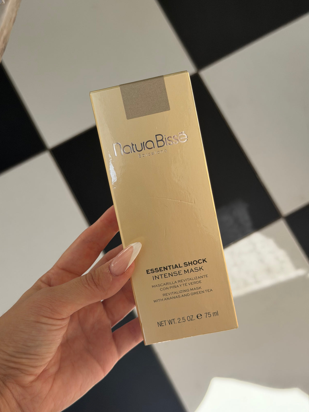 NATURA BISSĒ Essential Shock Intense Revitalizing Mask (with ananas and green tea)