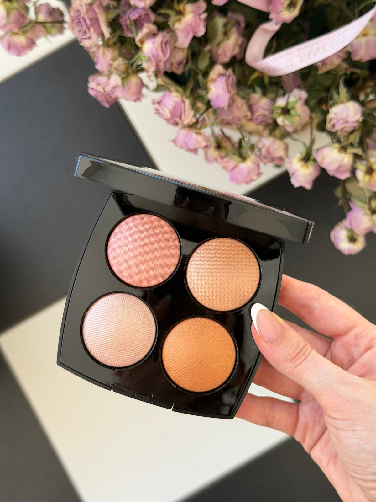 CHANEL Jeux De Lumières Eyeshadow and Highlighter Palette Limited Edition