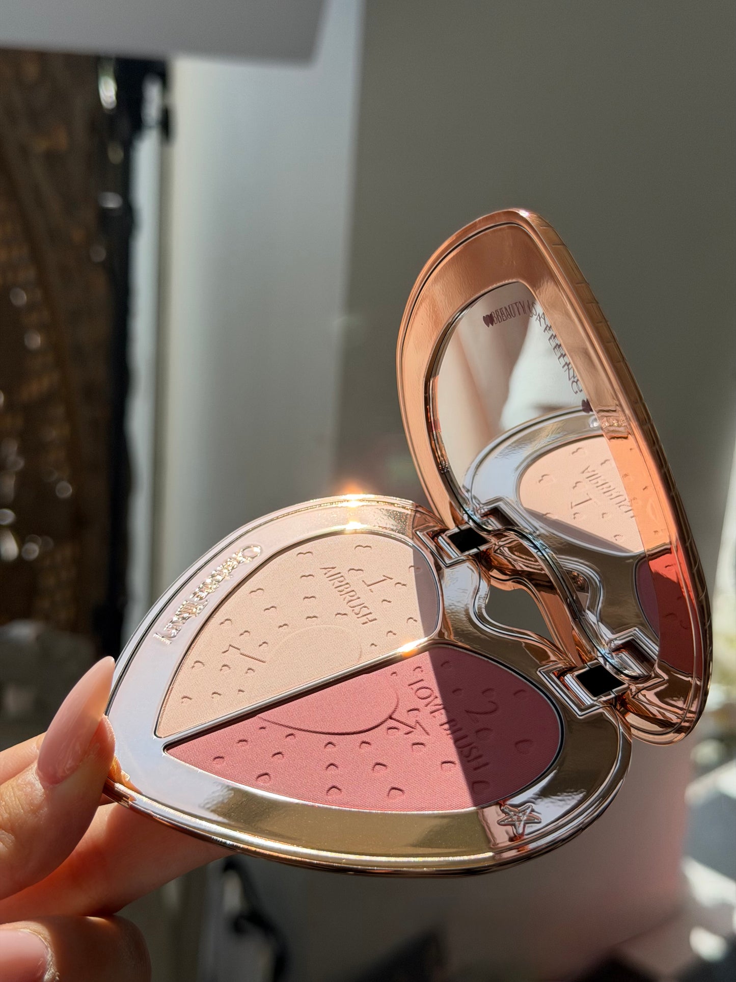 CHARLOTTE TILBURY Beauty Soulmates Face Palette Blush & Powder - Flawless Rosewood