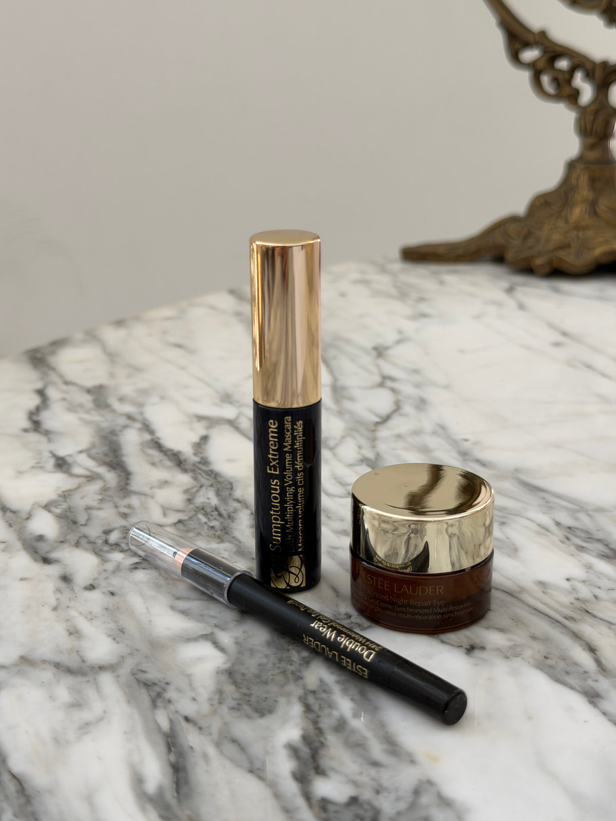 ESTÉE LAUDER Mini Set Advanced Night Repair Eye+Sumptuous Extreme Mascara+Gel Eye Pencil