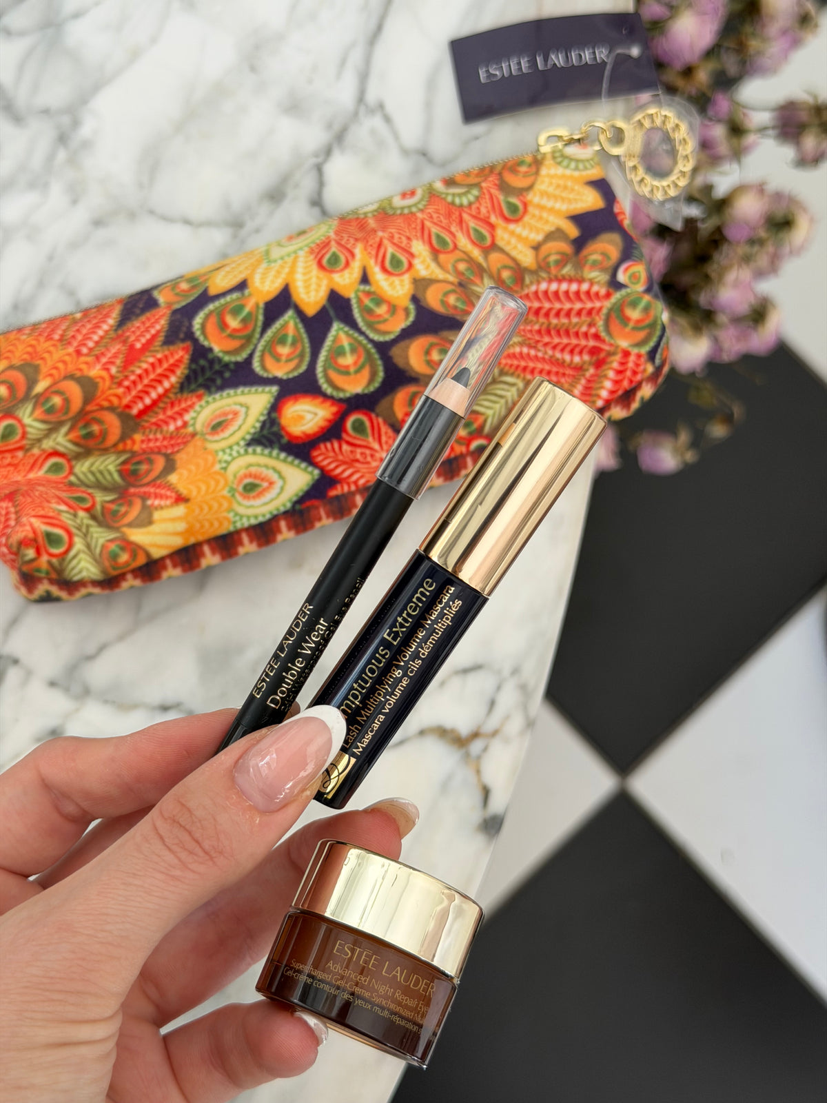 ESTÉE LAUDER Mini Set Advanced Night Repair Eye+Sumptuous Extreme Mascara+Gel Eye Pencil