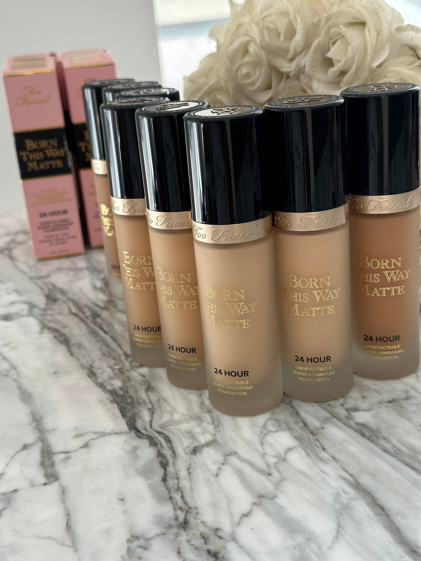 TOO FACED Born This Way Soft Matte Foundation
Oil Controlling Formula + 24H Wear