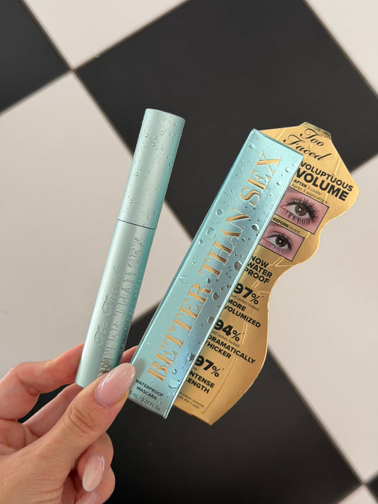 TOO FACED Better Than Sex Waterproof Mascara - Longer, Thicker Lashes