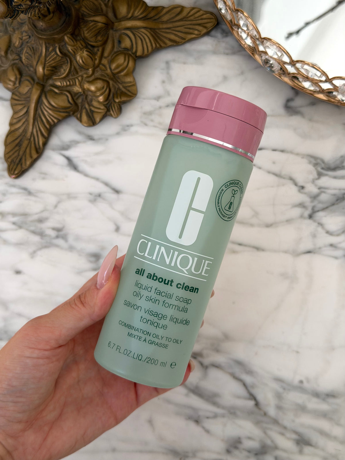 CLINIQUE All About Clean Liquid Facial Soap - Oily Skin Formula