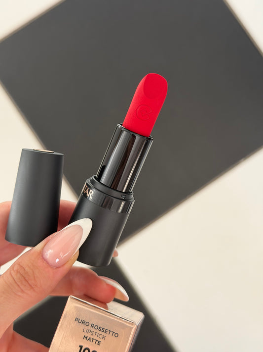 COLLISTAR
Puro Matte Lipstick (109)
Hydrated Lips With a Long-Lasting Matte Finish