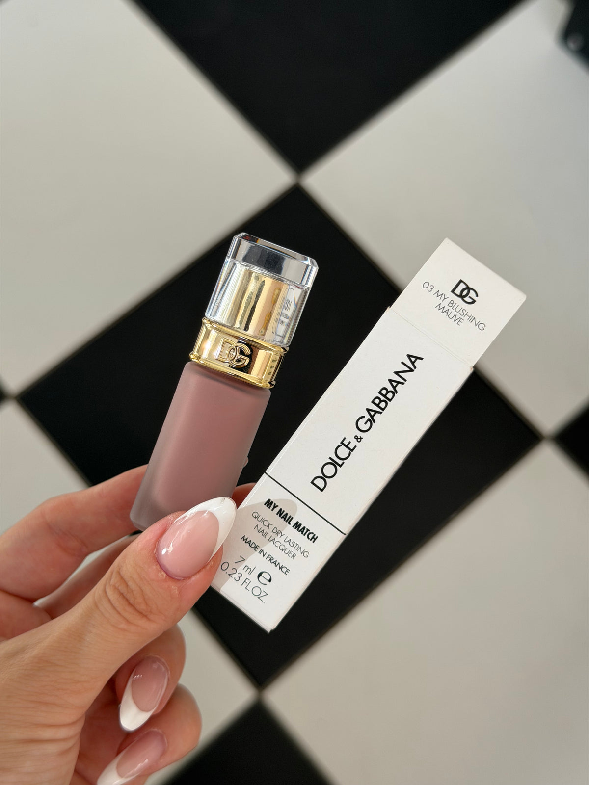 DOLCE&GABBANA My Nail Match
Quick Dry Lasting Nail Lacquer (03)