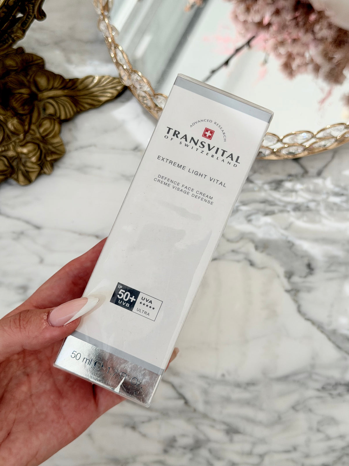 TRANSVITAL Extreme Light Vital Defence Face Cream SFP50 UVB-UVA