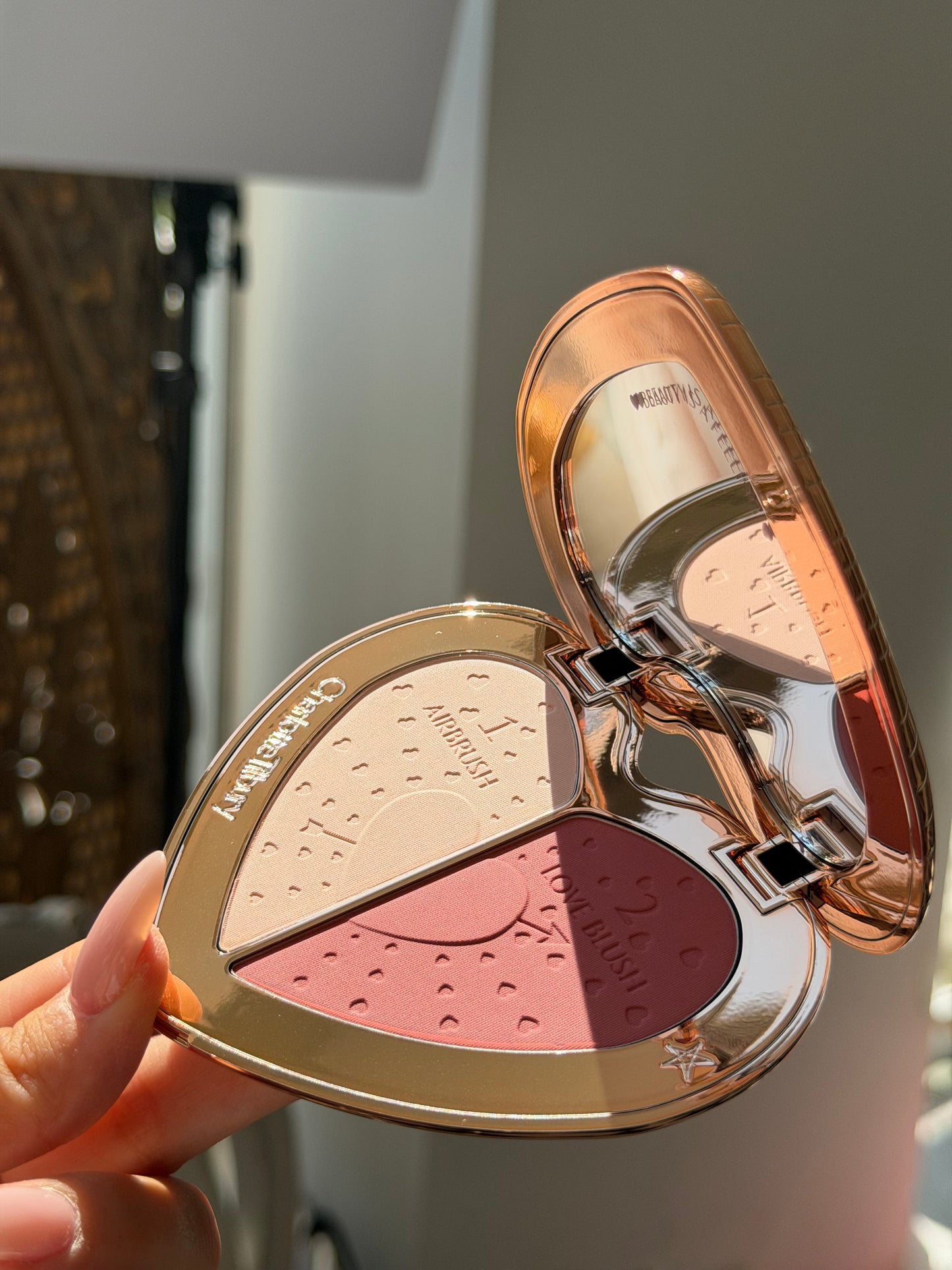 CHARLOTTE TILBURY Beauty Soulmates Face Palette Blush & Powder - Flawless Rosewood