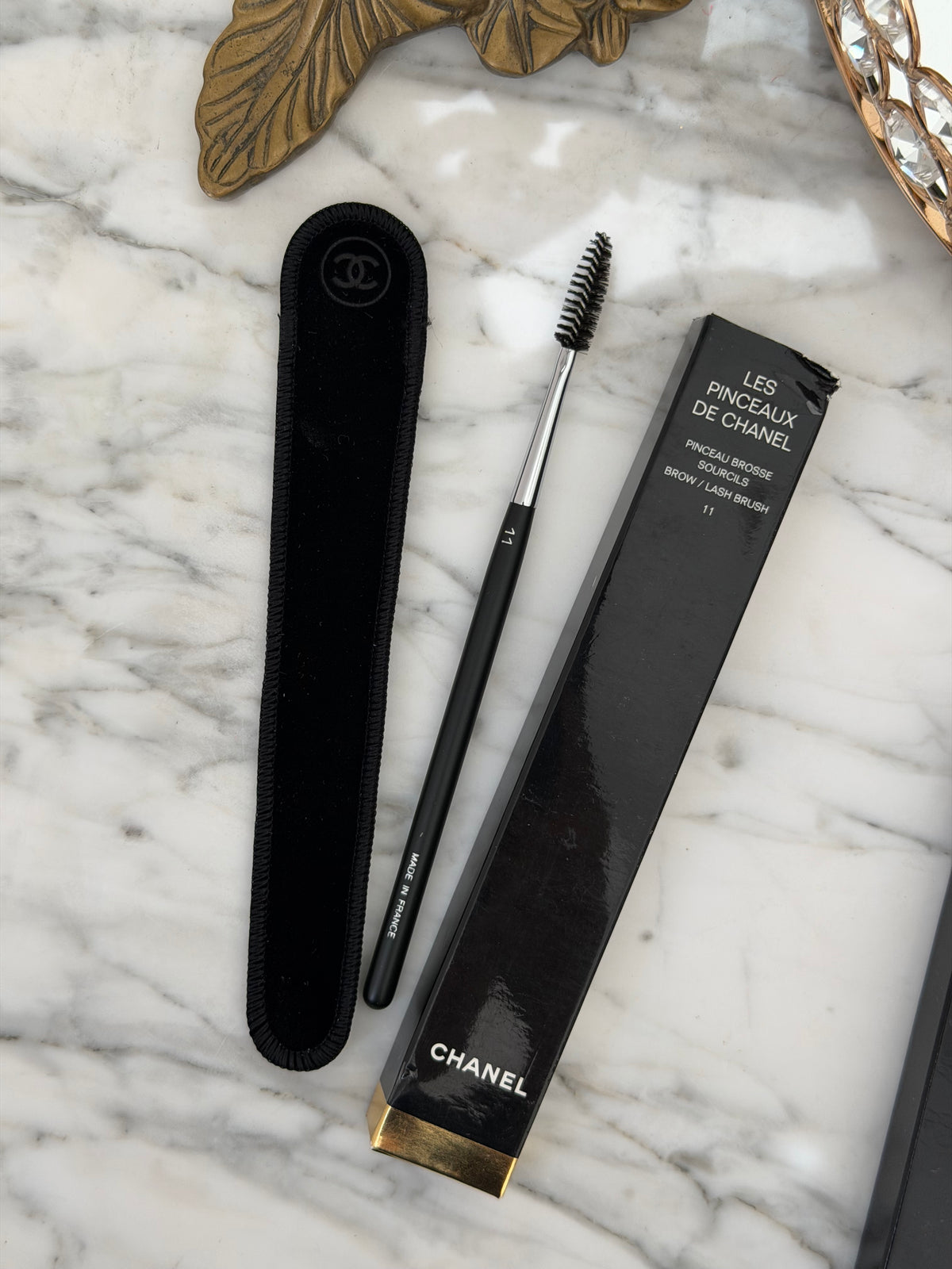 CHANEL Les Pinceaux De Chanel Brow/Lash Brush (11)