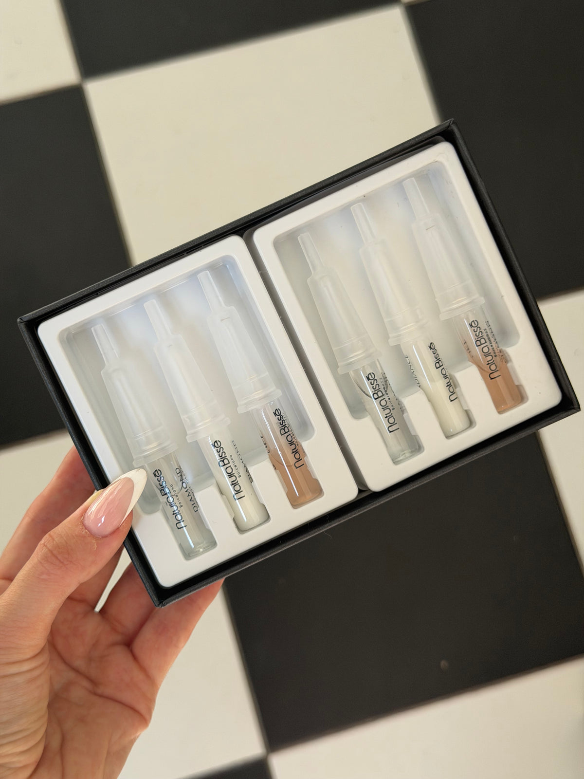 NATURA BISSĒ Diamond Instant Glow - Ampoule Trio Express Mini-Lift