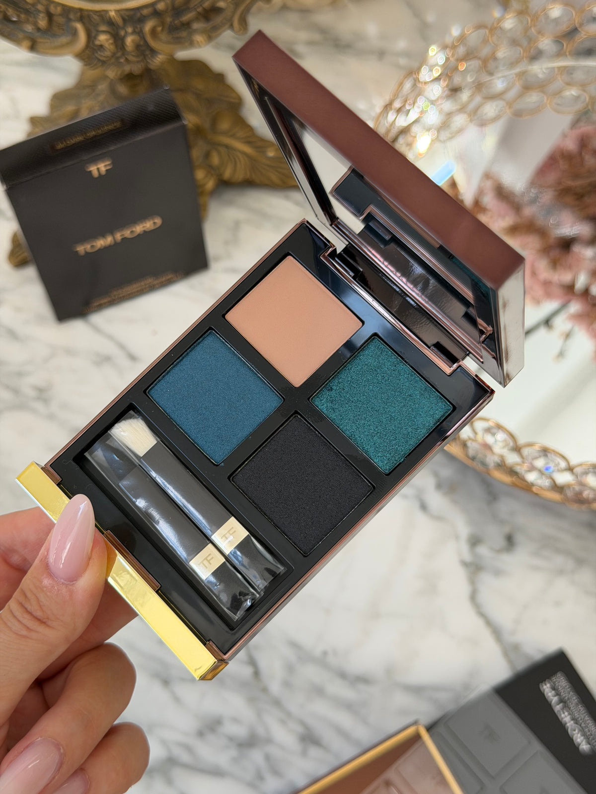 TOM FORD
Beauty Eyeshadow Color Quad Palette — Dark Opulence