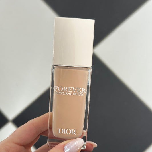 DIOR Forever Natural Nude (2N)
Longwear Foundation - 96% Natural-Origin Ingredients