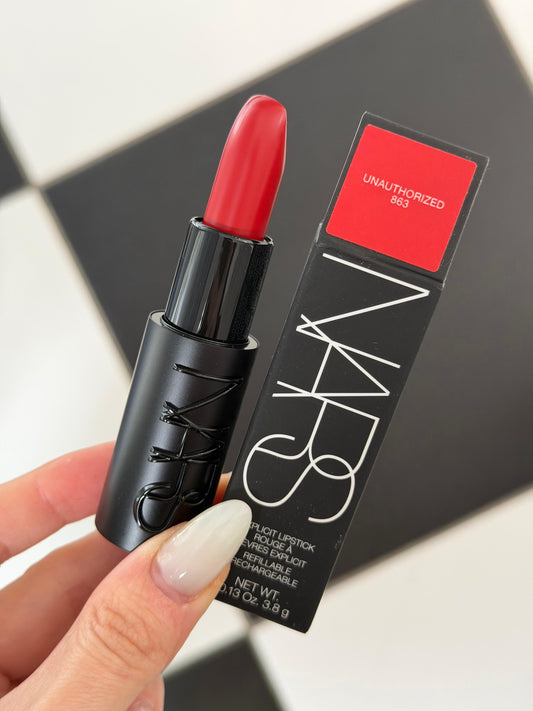 NARS Explicit Comfort Satin Lipstick -  Unauthorized