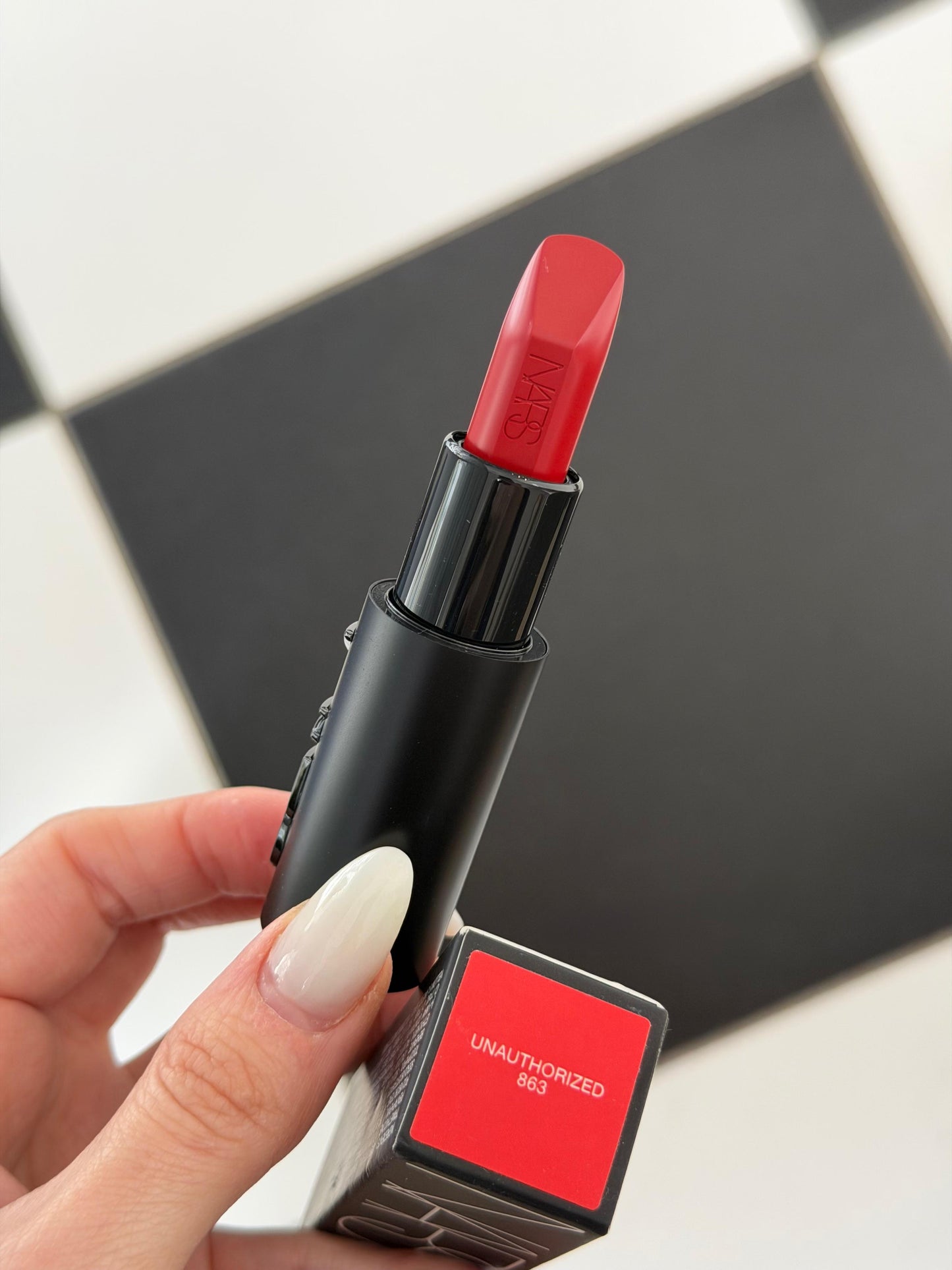 NARS Explicit Comfort Satin Lipstick -  Unauthorized