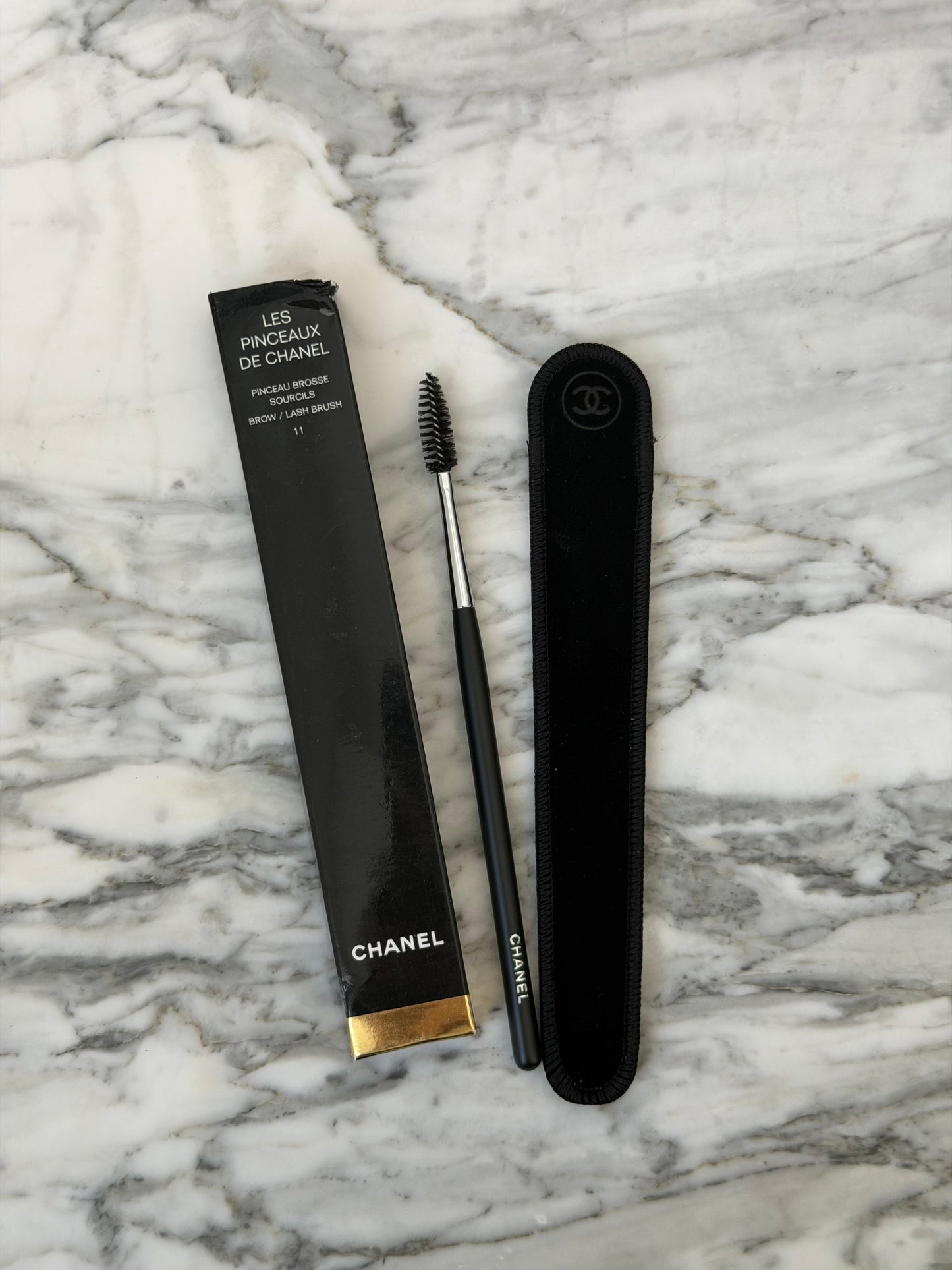 CHANEL Les Pinceaux De Chanel Brow/Lash Brush (11)
