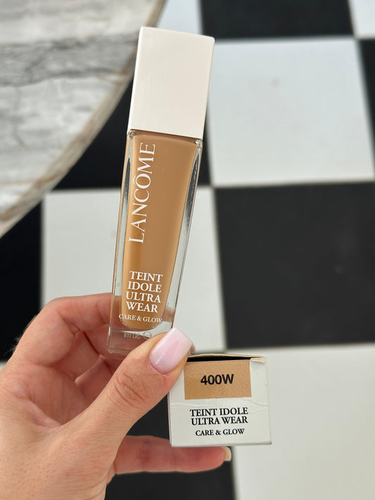 LANCÔME Teint Idôle Ultra Wear Care & Glow Serum Foundation SPF25 (400W)
