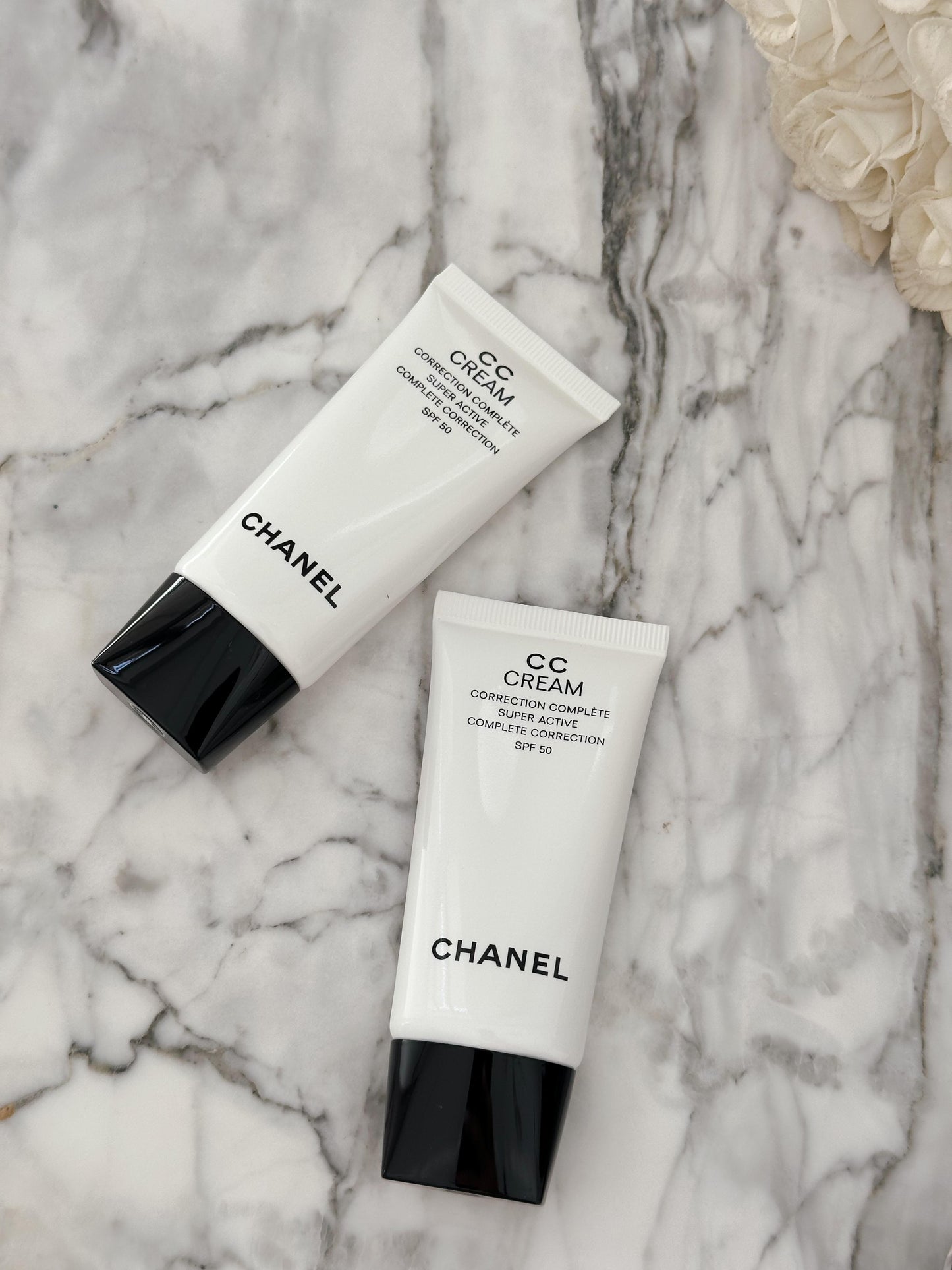 CHANEL CC Cream
Super Active Complete Correction Sunscreen Broad Spectrum SPF50