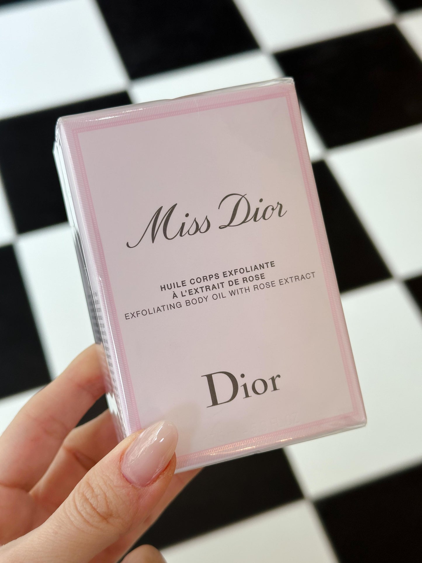 DIOR Miss Dior Exfoliating Body Oil with Rose Extract 175ml