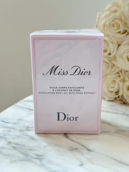 DIOR Miss Dior Exfoliating Body Oil with Rose Extract 175ml