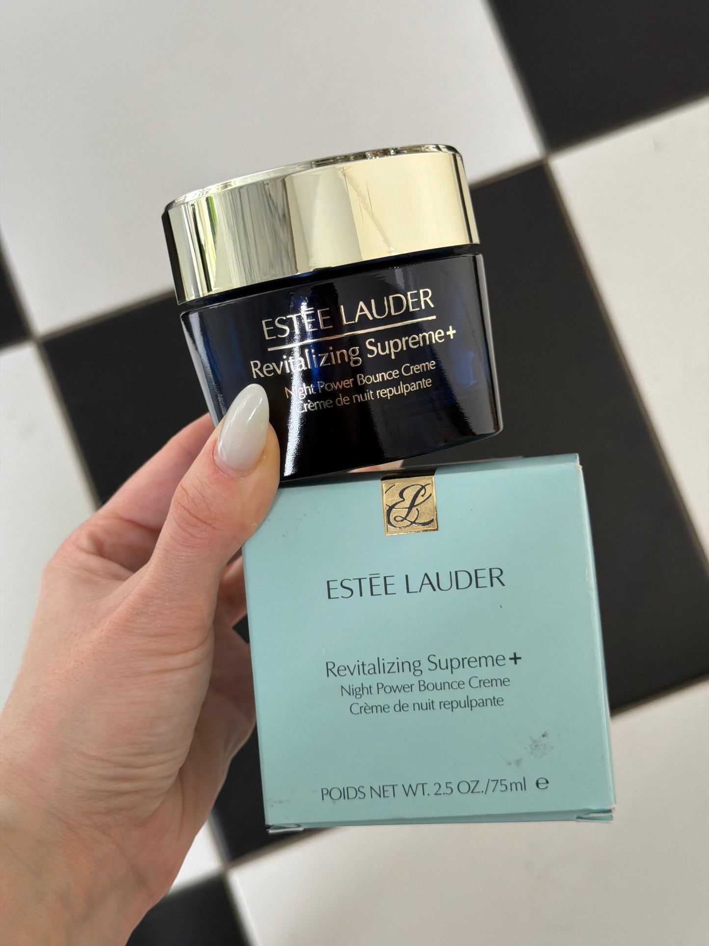 ESTEE LAUDER Revitalizing Supreme+
Night Power Bounce Creme Moisturizer