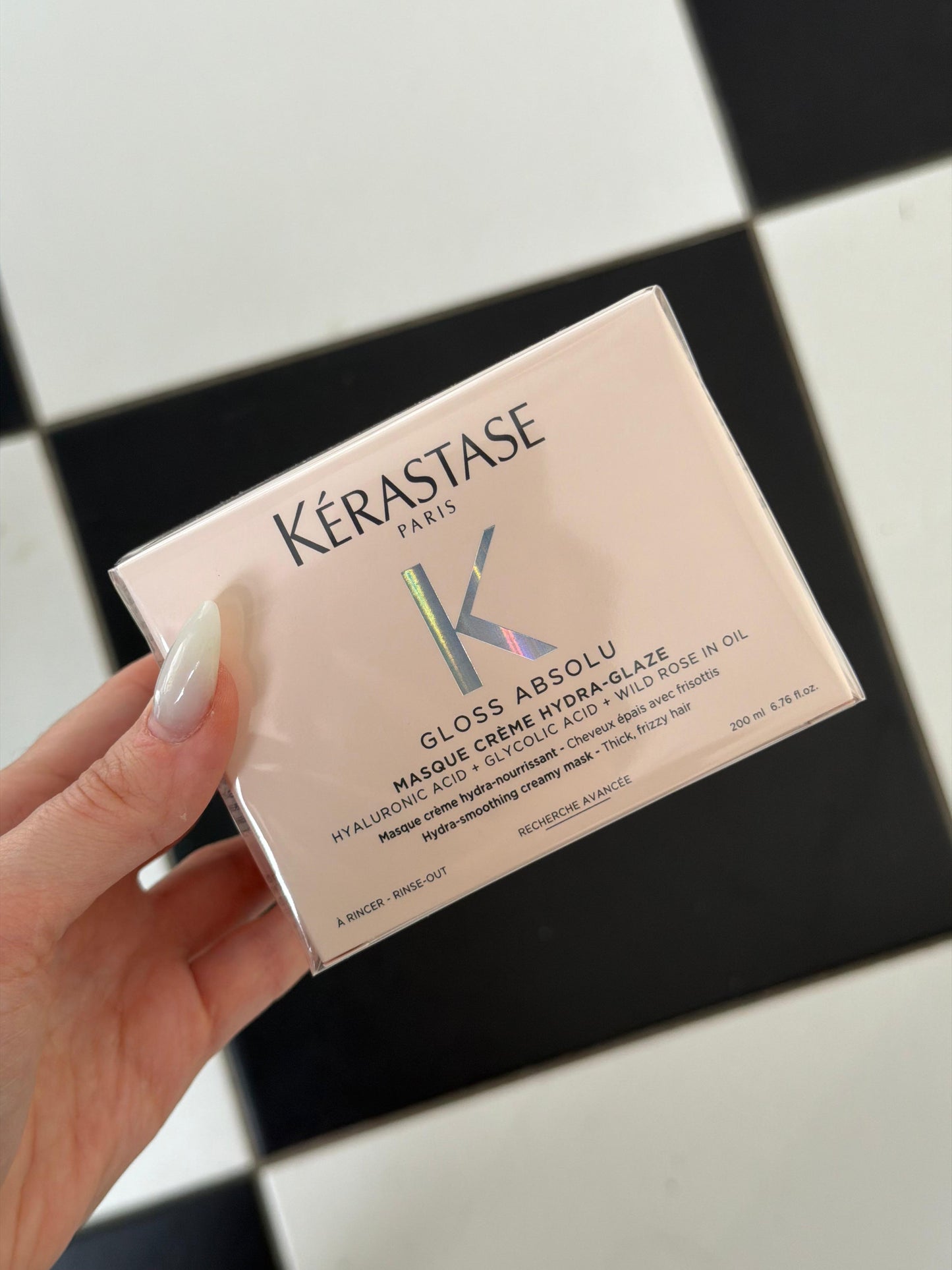 KERASTASE Gloss Absolu Masque Hydra-Glaze Cream For Thick, Frizzy Hair