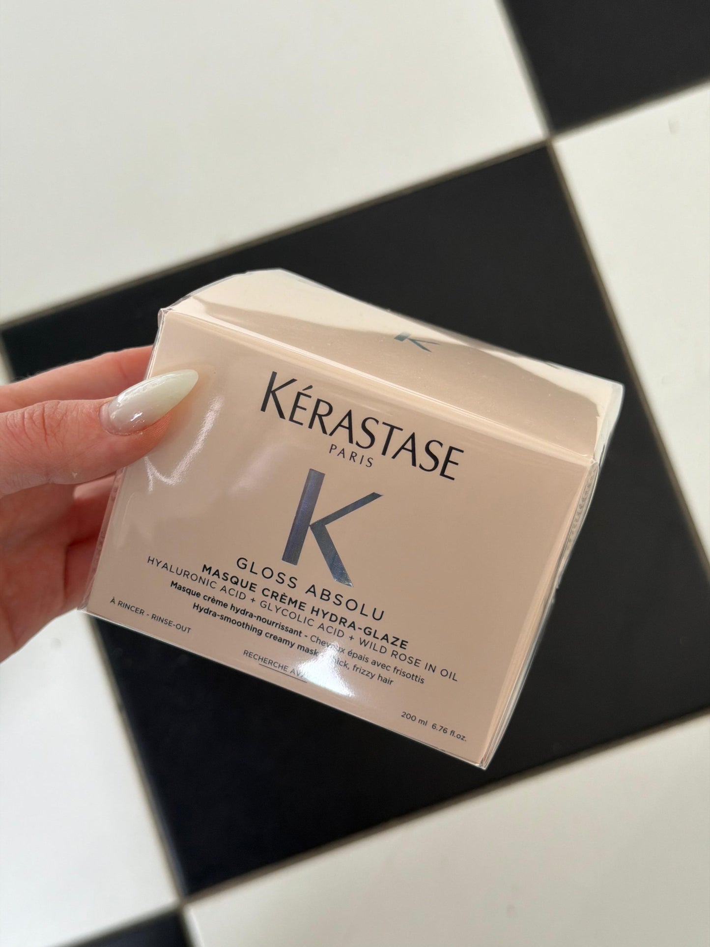 KERASTASE Gloss Absolu Masque Hydra-Glaze Cream For Thick, Frizzy Hair