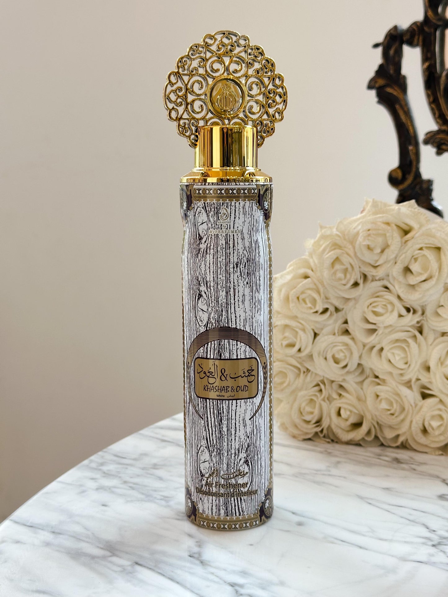 MY PERFUMES Khashab & Oud White Air Freshner 300ml