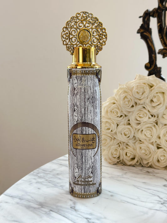 MY PERFUMES Khashab & Oud White Air Freshner 300ml