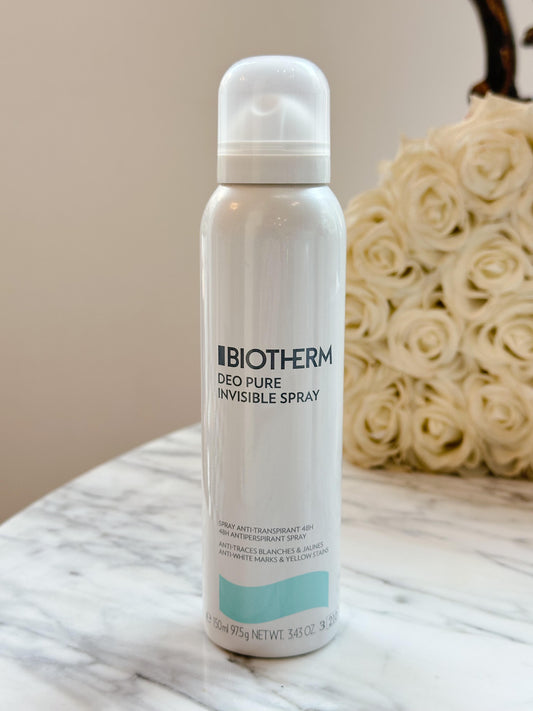 BIOTHERM Deo Pure Invisible Spray 150ml
48H Antiperspirant