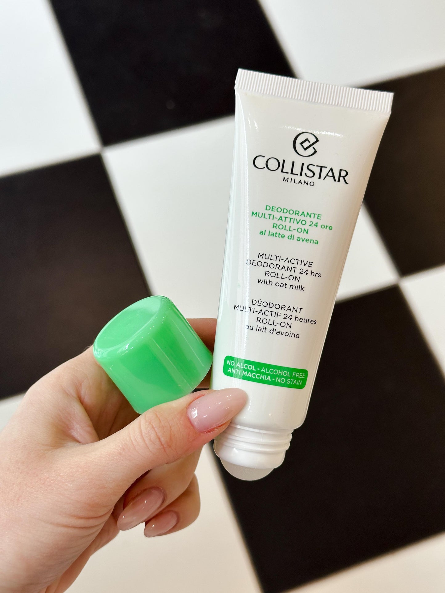 COLLISTAR
Multi-Active Drodorant 24H Roll-On
With Oat Milk - Alcohol Free
