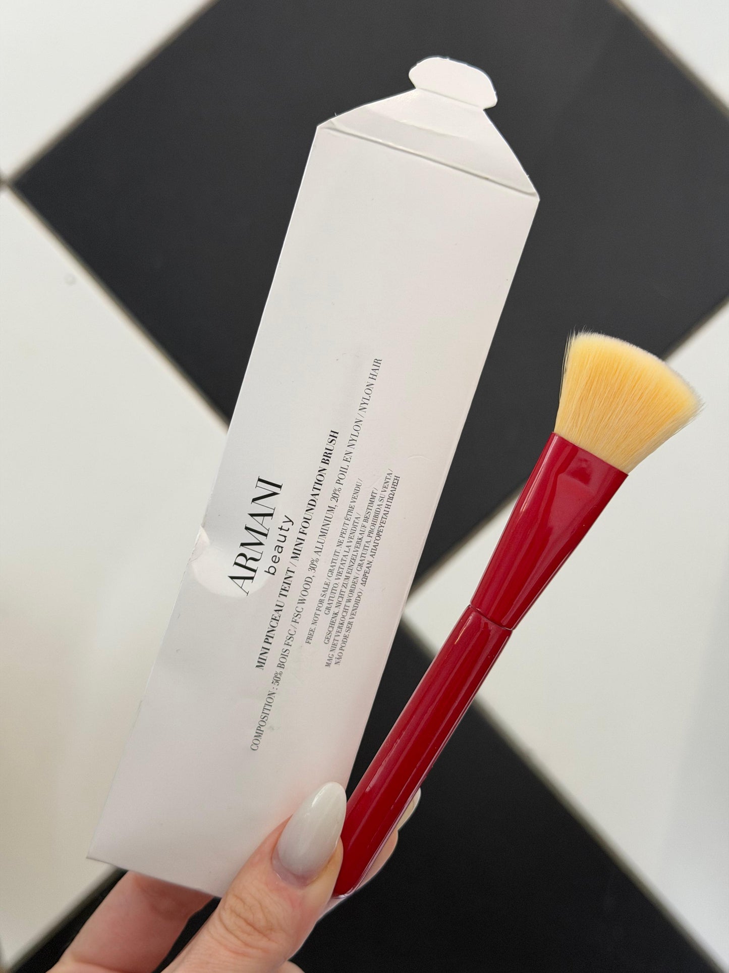 ARMANI Mini Foundation Brush